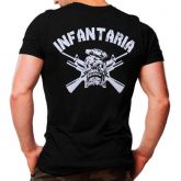 Camiseta Militar Estampada Infantaria Armas