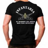 Camiseta Militar Estampada Infantaria
