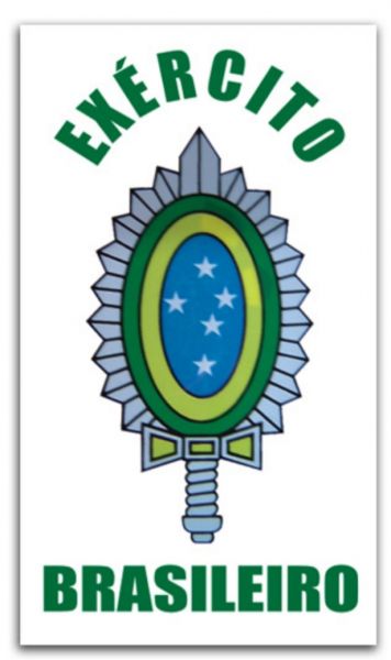 Adesivo Brasão Exército Brasileiro (Externo)