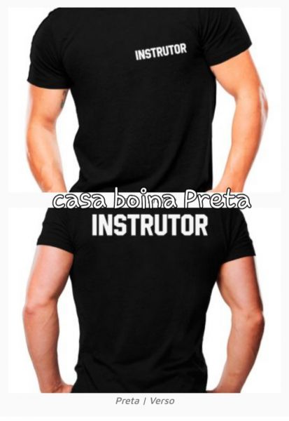 Camiseta INSTRUTOR